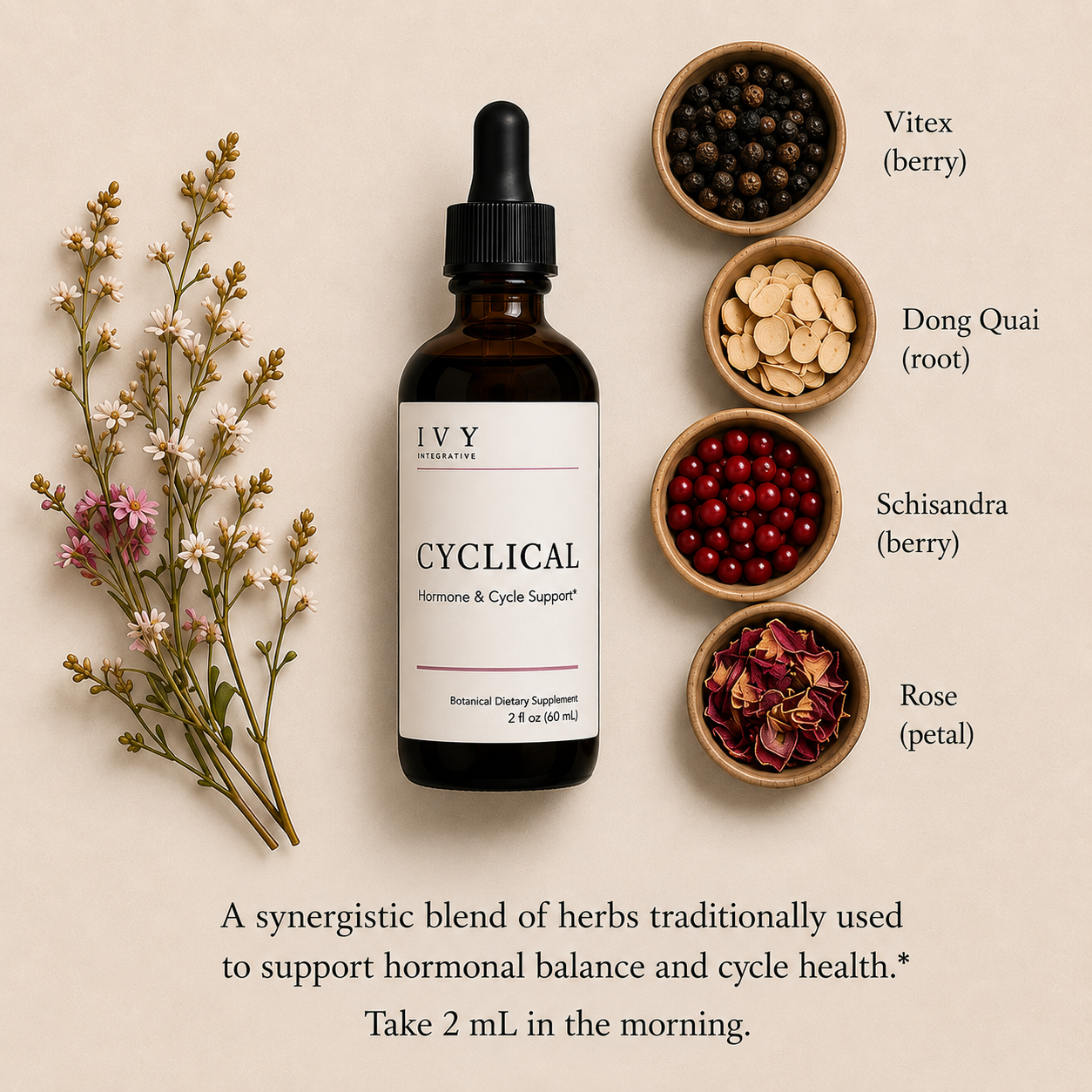 IVY Cyclical™ | Hormone & Cycle Support Tincture