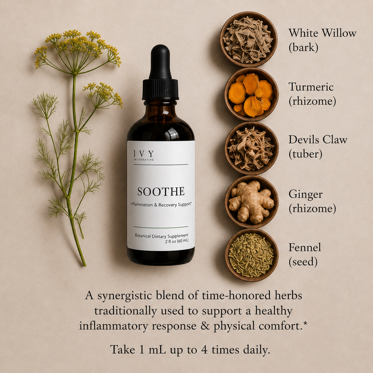 IVY Soothe™ | Inflammation & Recovery Support Tincture