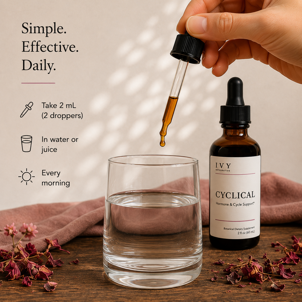 IVY Cyclical™ | Hormone & Cycle Support Tincture