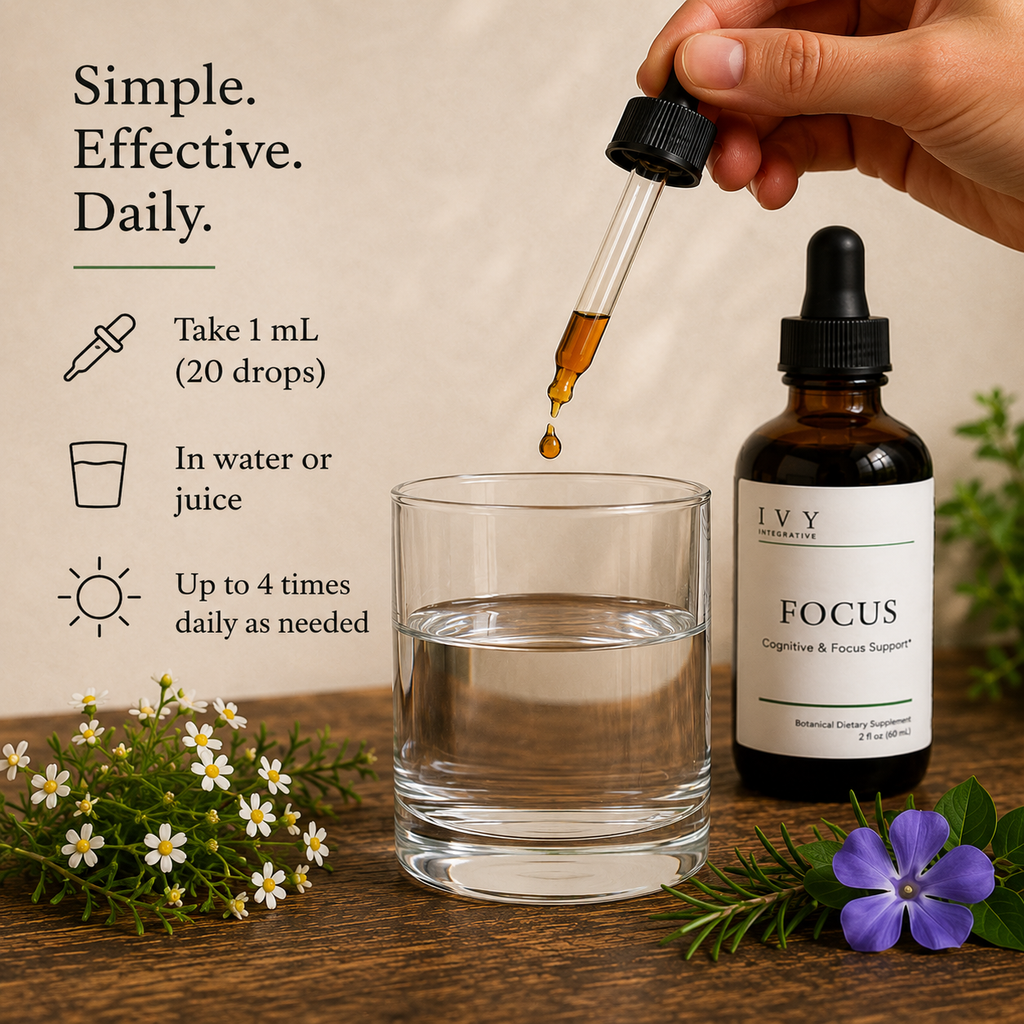 IVY Focus™ | Cognitive & Focus Support Tincture