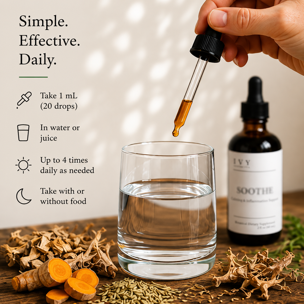 IVY Soothe™ | Inflammation & Recovery Support Tincture