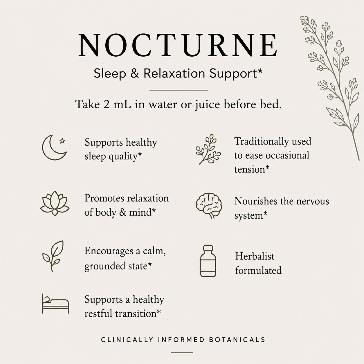 IVY Nocturne™ | Sleep & Relaxation Support Tincture