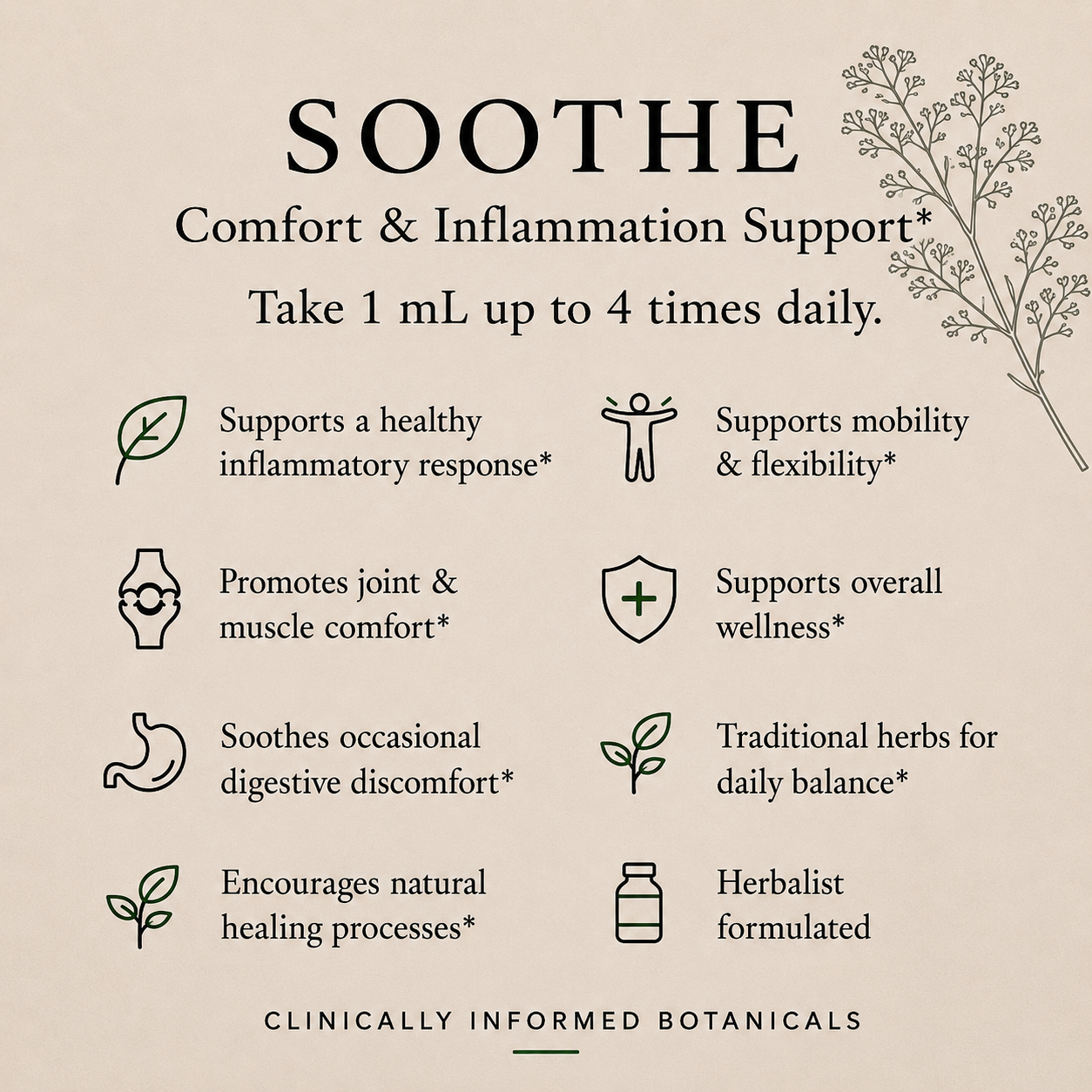 IVY Soothe™ | Inflammation & Recovery Support Tincture