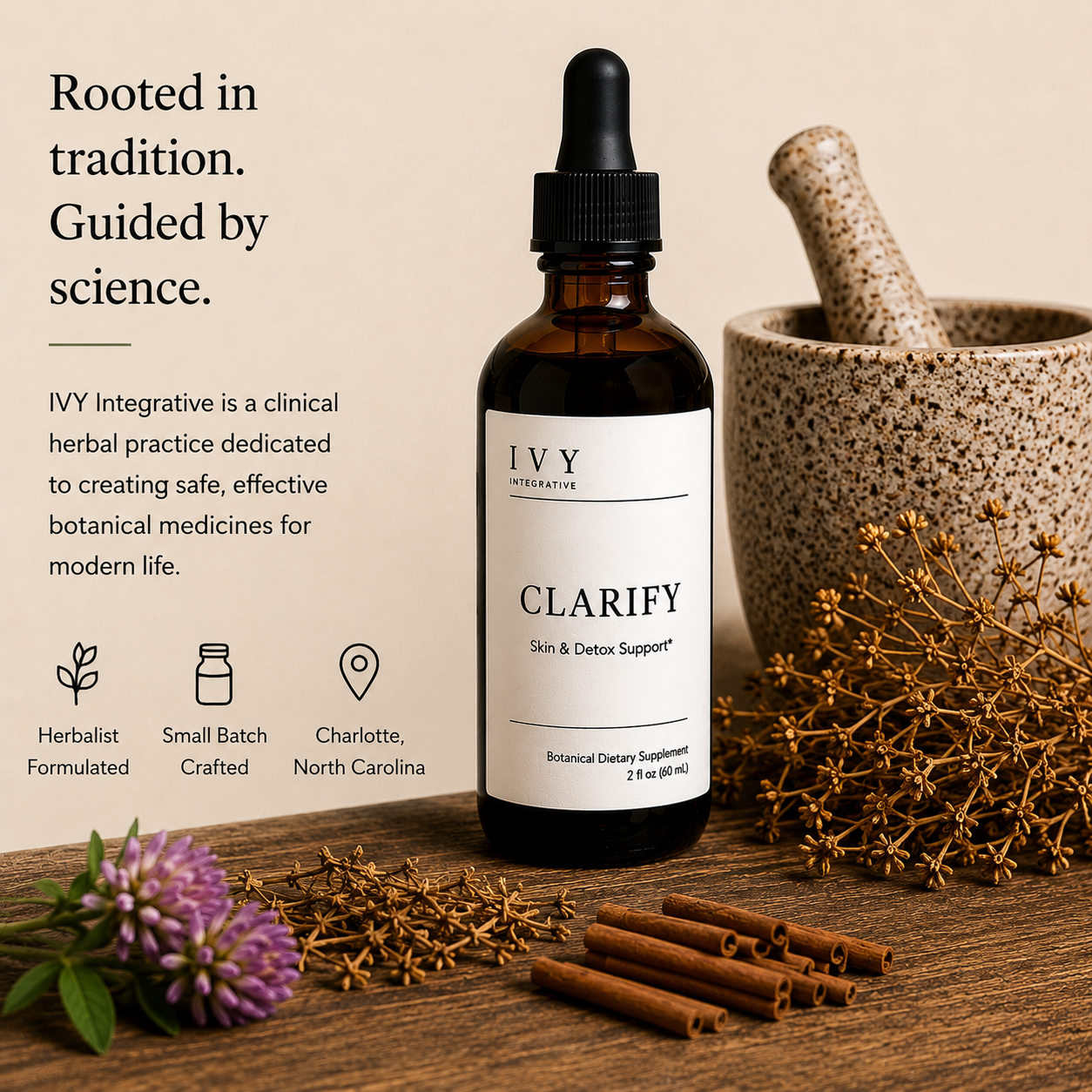 IVY Clarify™ | Skin & Detox Support Tincture