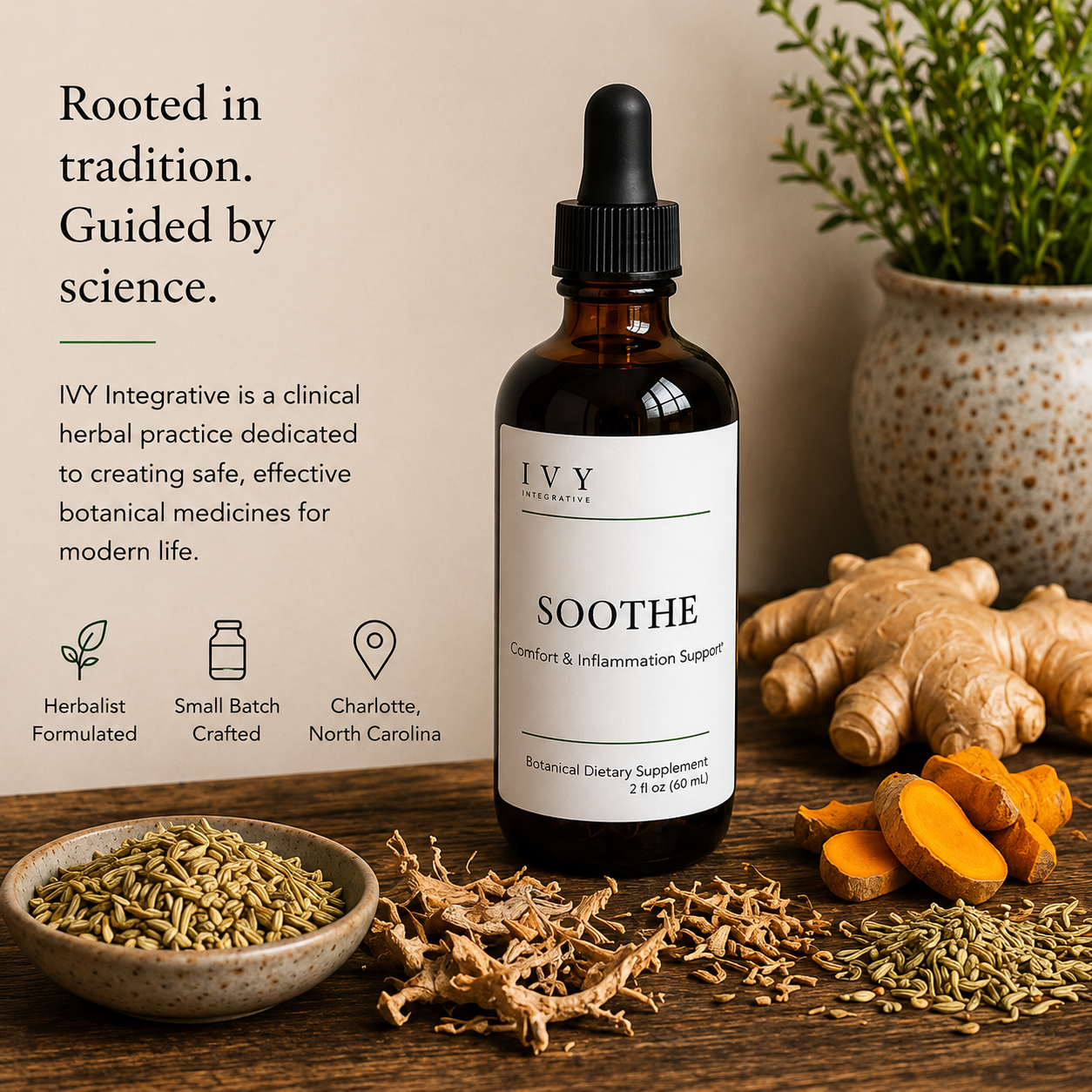 IVY Soothe™ | Inflammation & Recovery Support Tincture