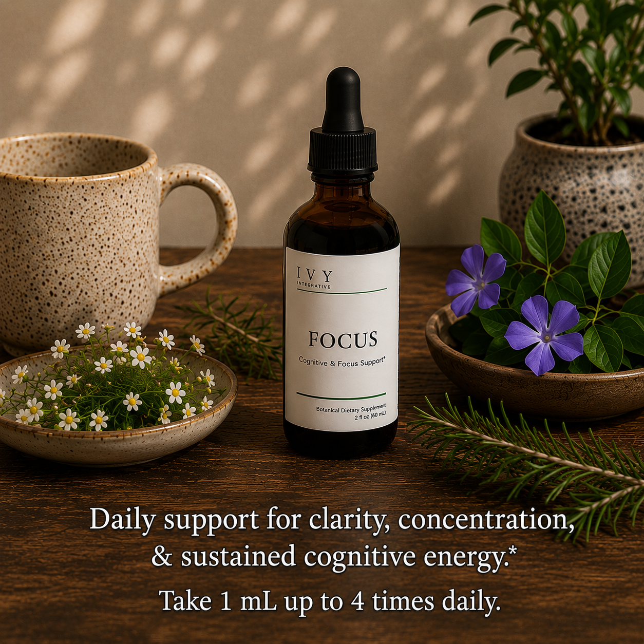 IVY Focus™ | Cognitive & Focus Support Tincture